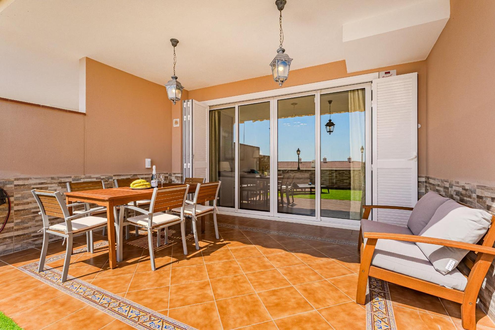 Spacious Ocean View Family Townhouse Puerto de Santiago  Extérieur photo