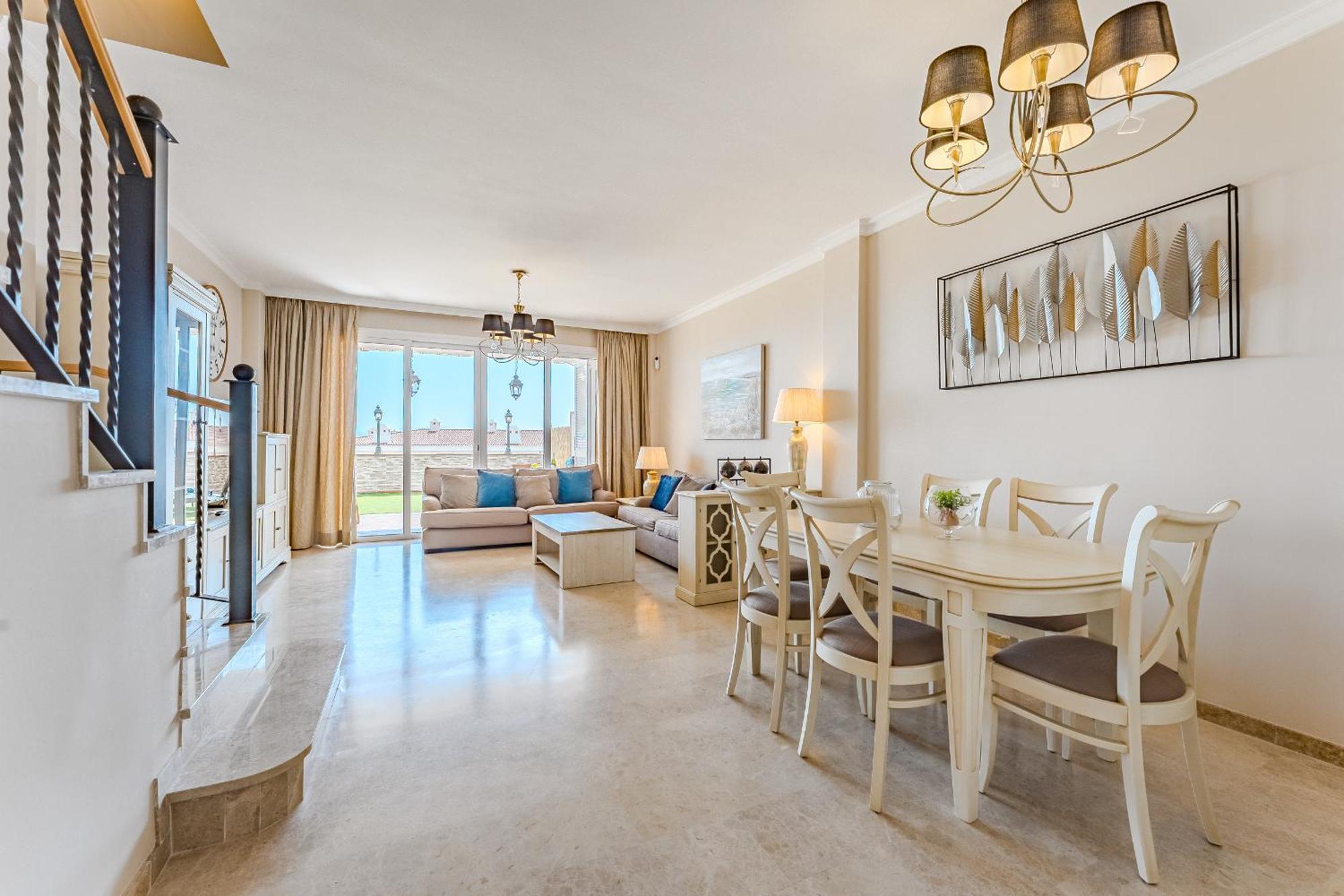 Spacious Ocean View Family Townhouse Puerto de Santiago  Extérieur photo